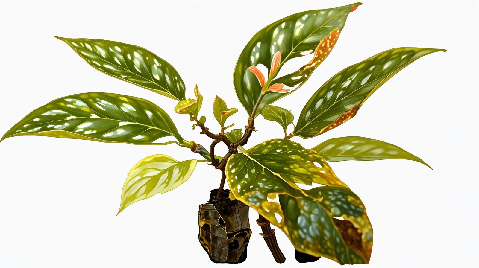 Angel Wing Begonia Medora Rooted Starter Plant