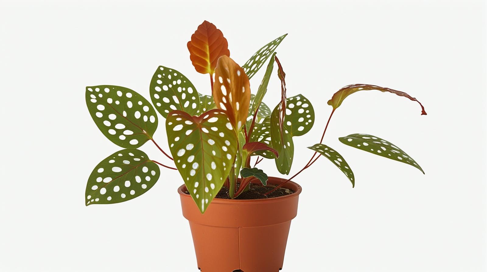 Angel Wing Begonia Maculata Rooted Starter Plant