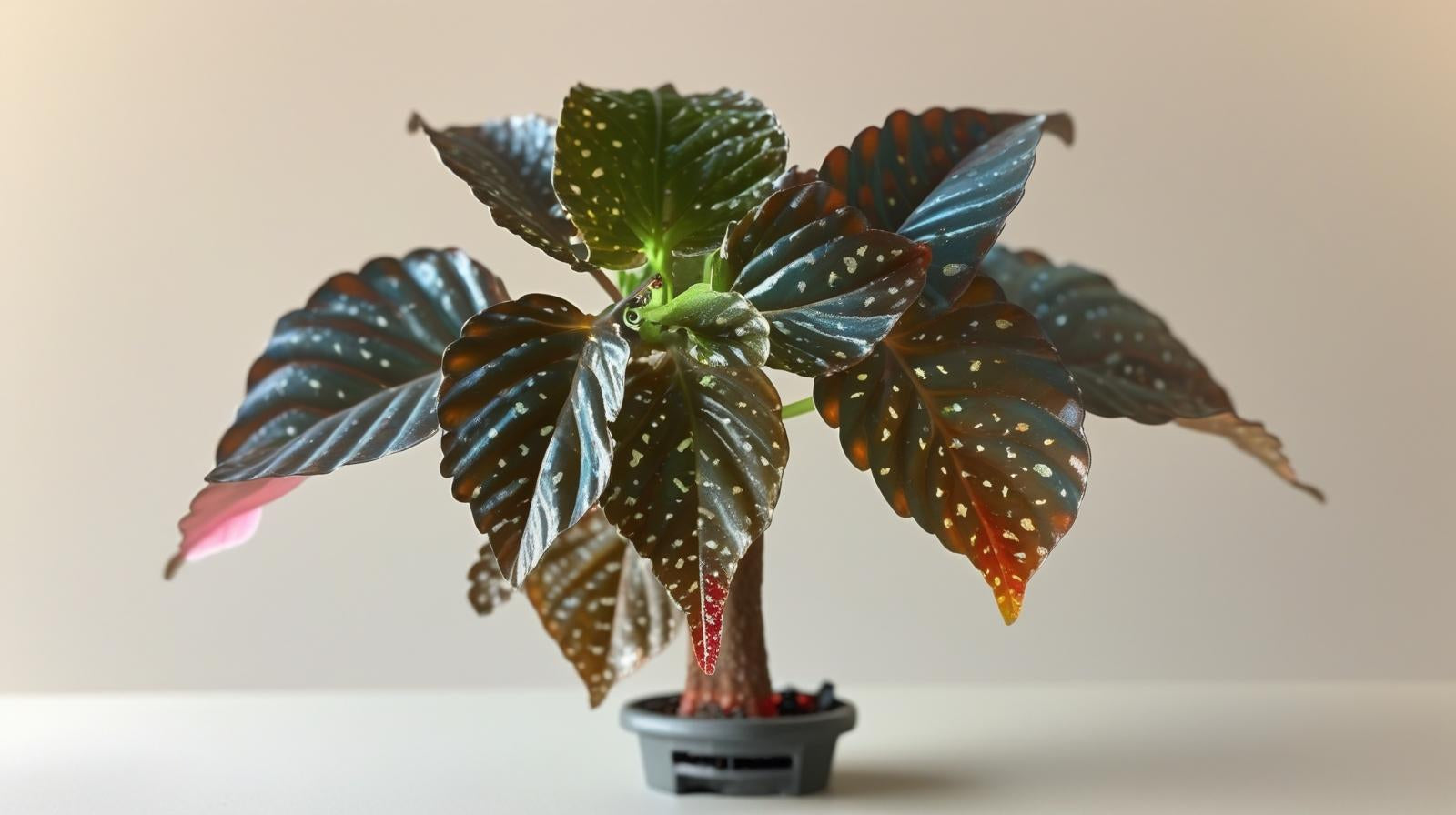 Angel Wing Begonia Fannie Moser Rooted Starter Plant