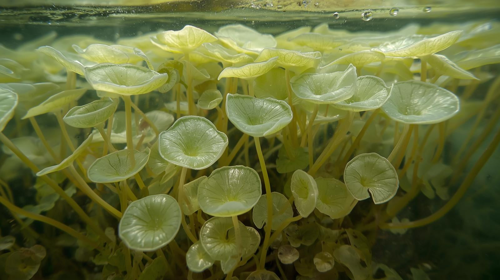 Frogbit (Limnobium Spongia)