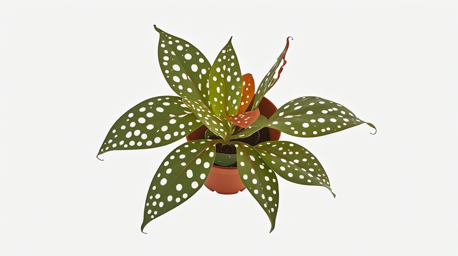 Angel Wing Begonia Maculata Rooted Starter Plant