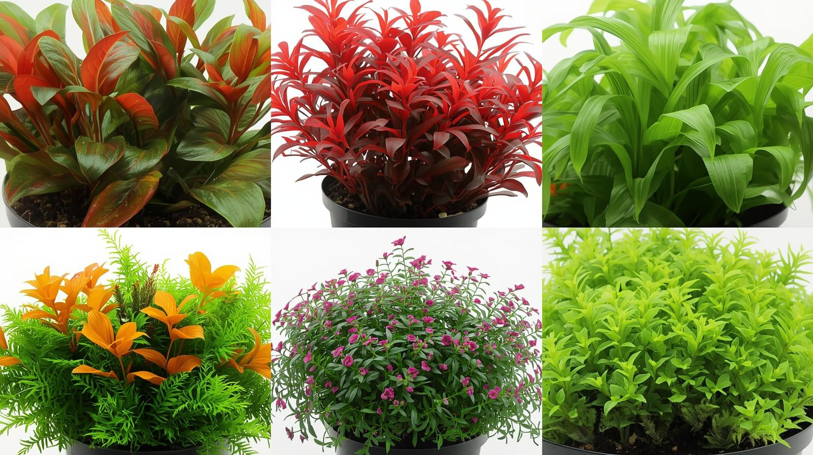 Aquarium Plant Bundle: Ludwigia, Bacopa & Cabomba (18 Stems)