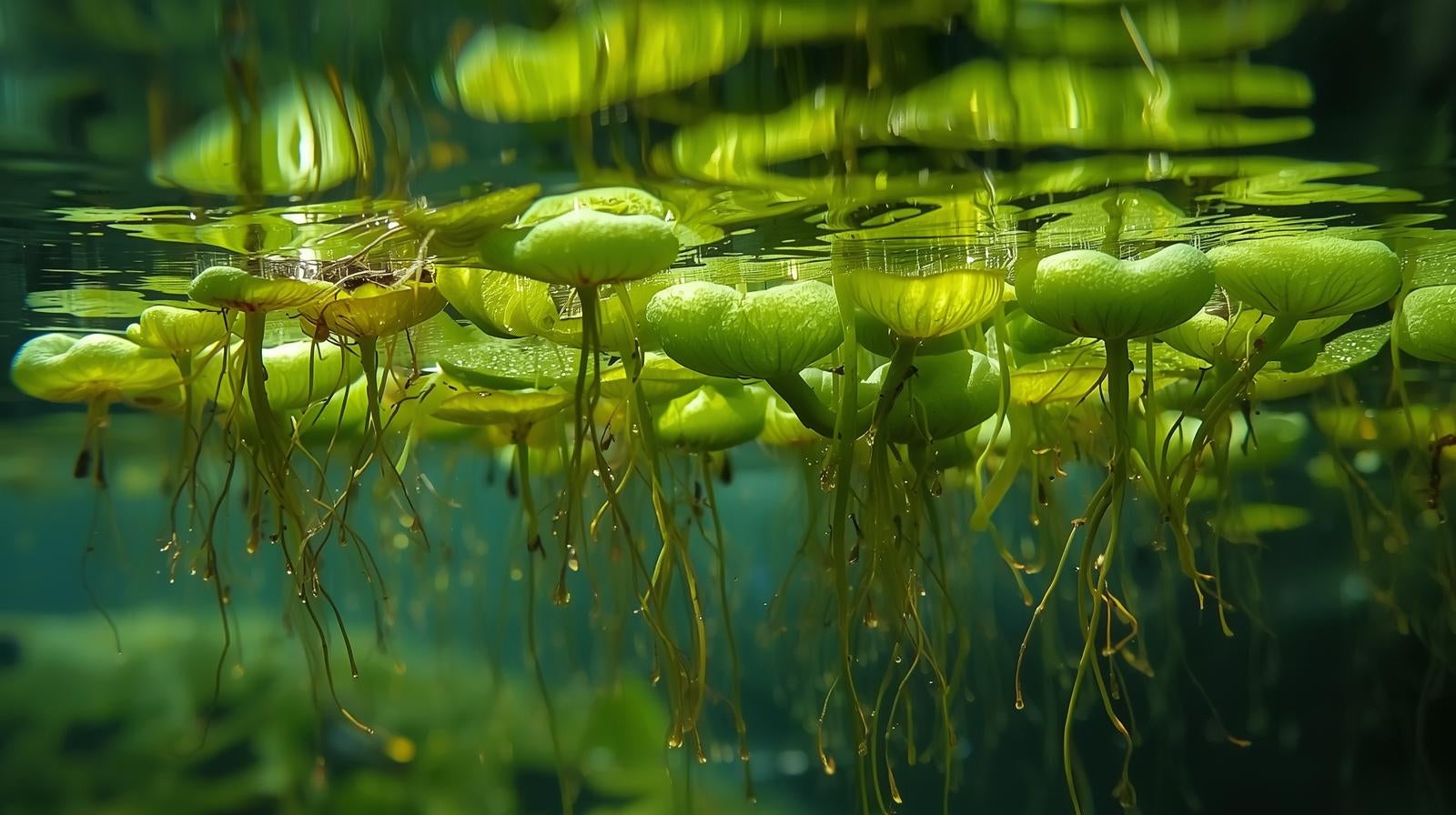 Frogbit (Limnobium Spongia)
