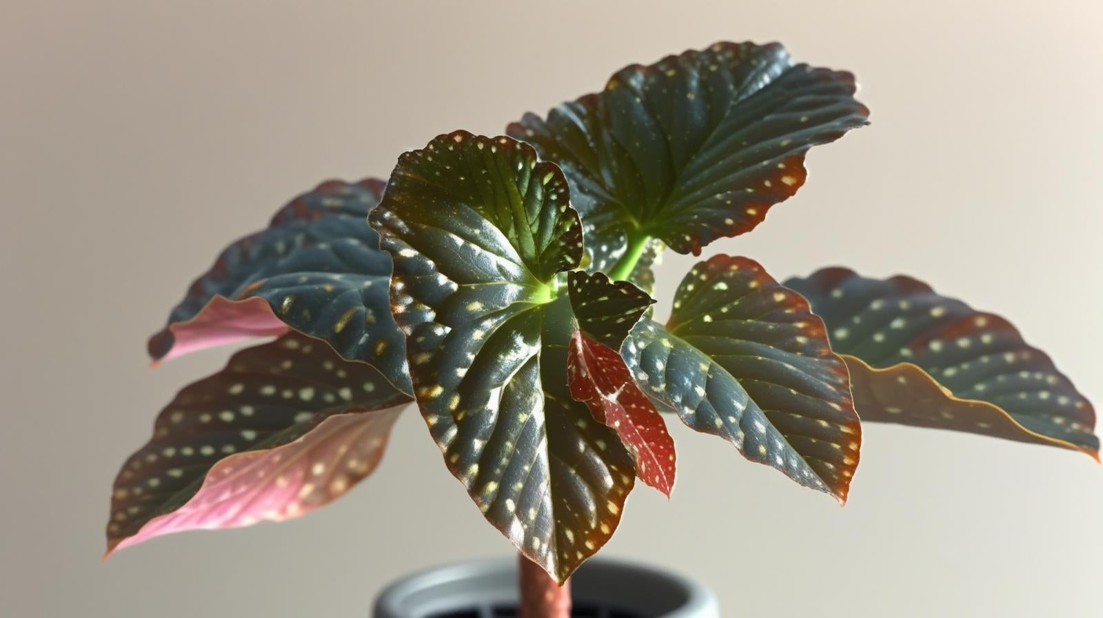 Angel Wing Begonia Fannie Moser Rooted Starter Plant
