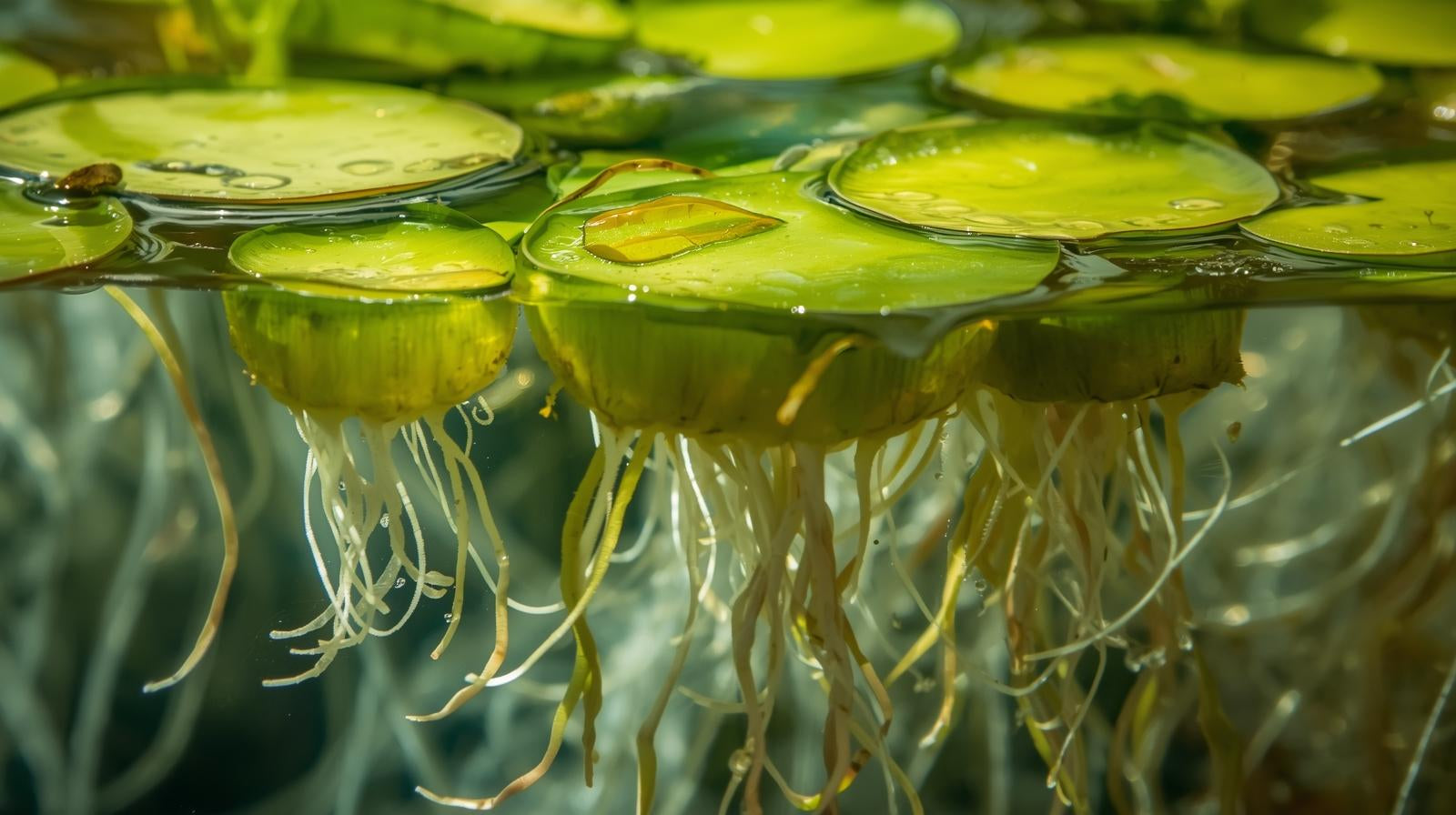 Frogbit (Limnobium Spongia)