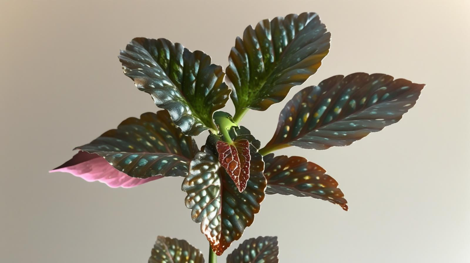 Angel Wing Begonia Fannie Moser Rooted Starter Plant