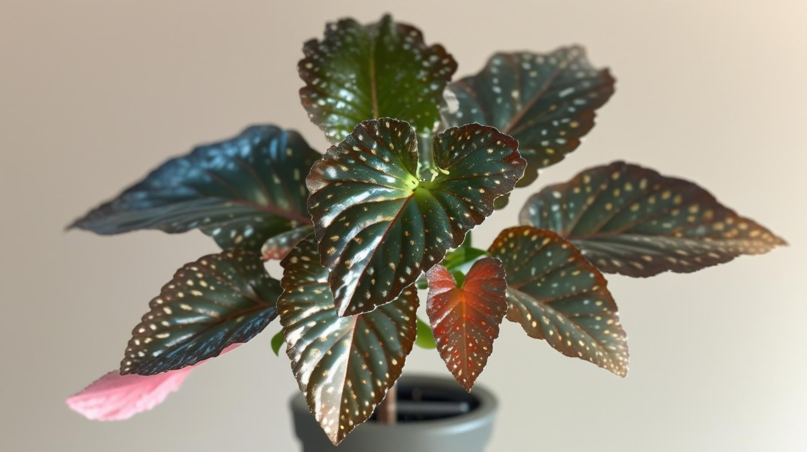Angel Wing Begonia Fannie Moser Rooted Starter Plant