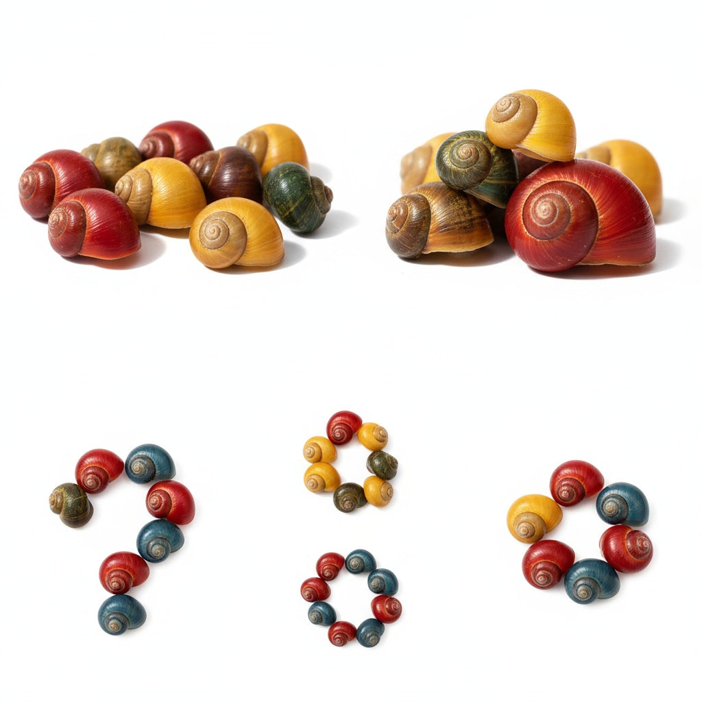 25+ Baby to Adult Assorted Ramshorn Snails - Rams Horn