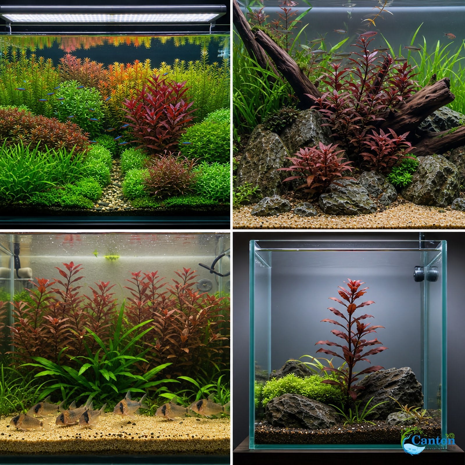 3 Pack Ludwigia Repens Dark Red