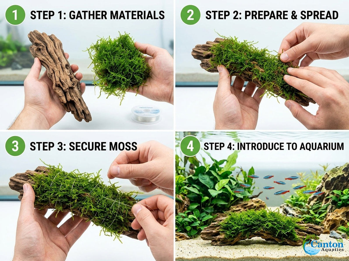 Java Moss "Taxiphyllum Barbieri"