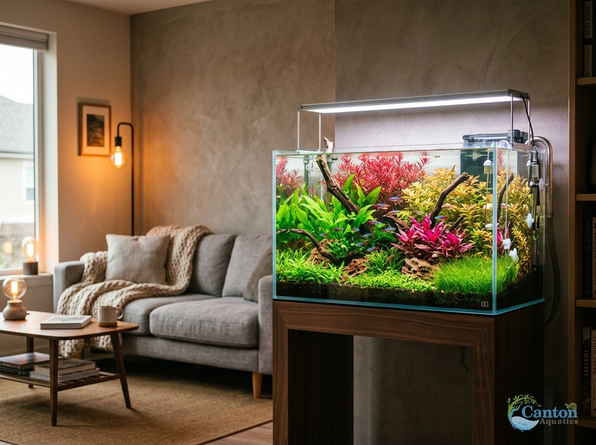 Bright Color Aquarium Plant Bundle – 6 Stunning Live Plants