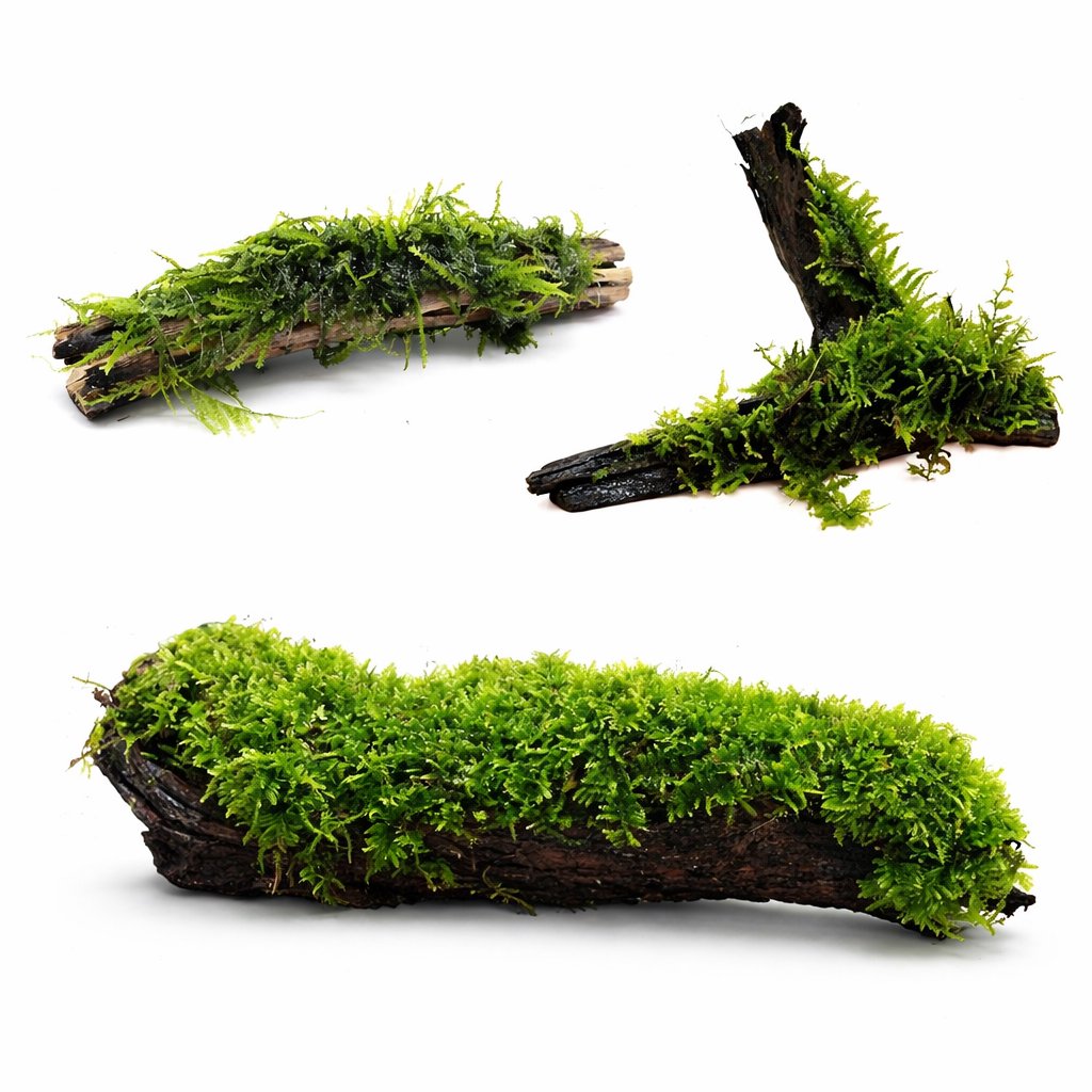Moss On DriftWood